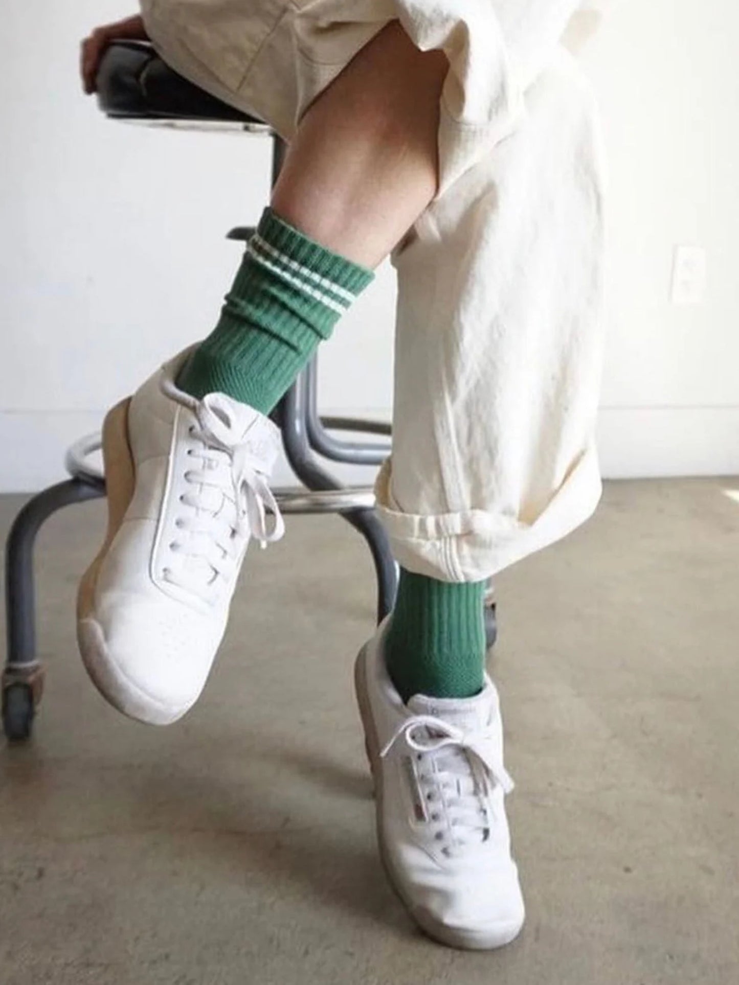 Le Bon Shoppe Boyfriend Socks / Moss