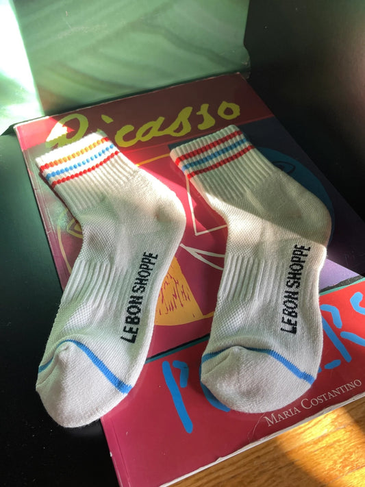 Le Bon Shoppe Girlfriend Socks / Leche