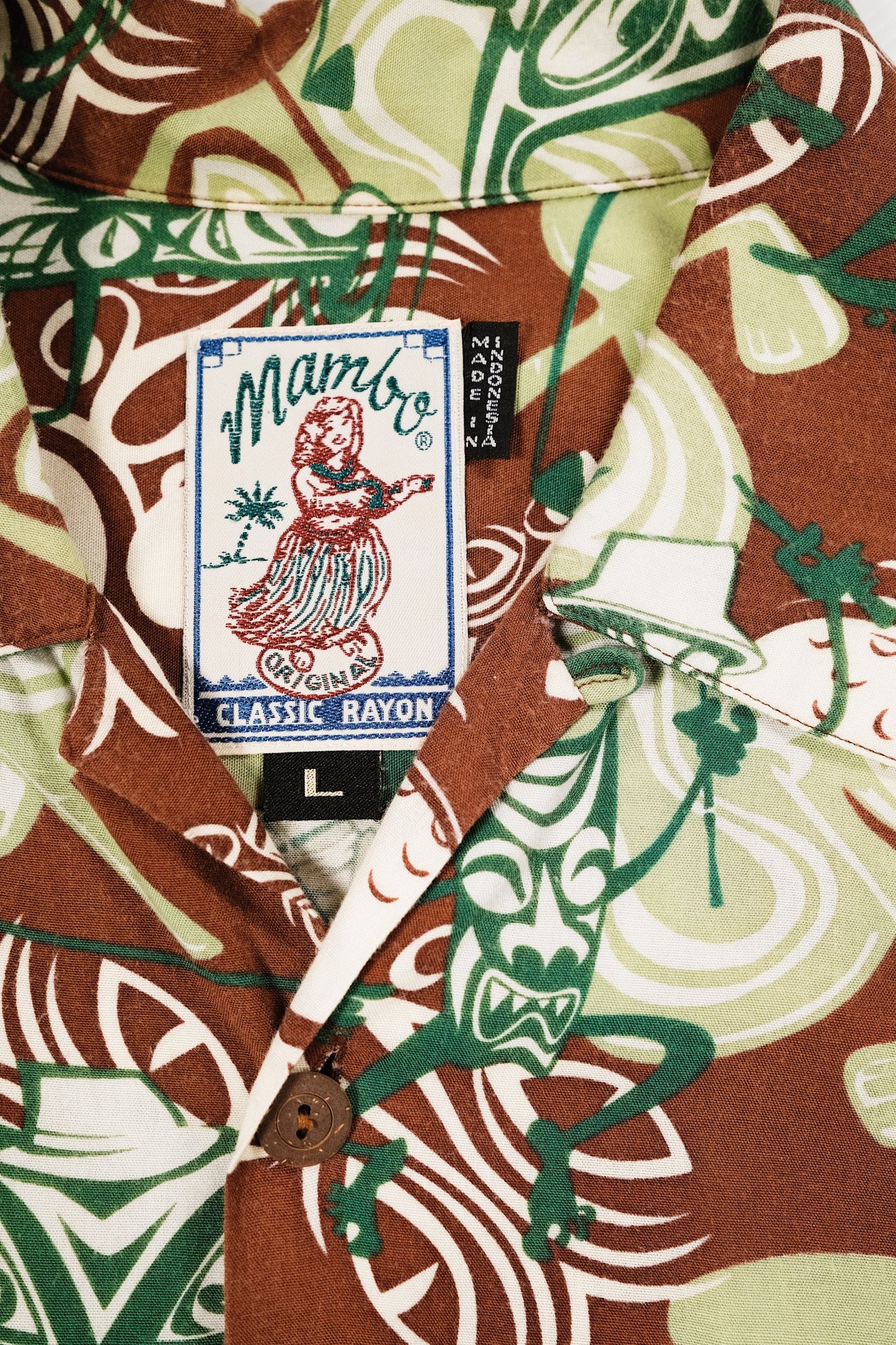 Mark Falls "Golf" Vintage Mambo Loud Shirt (L) 63
