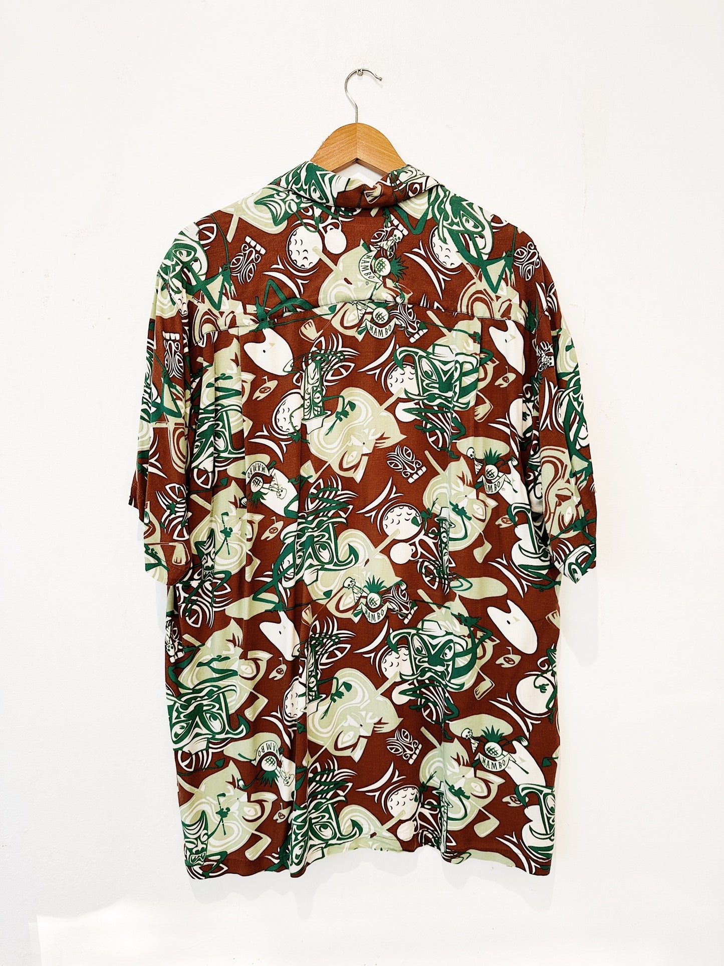 Mark Falls "Golf" Vintage Mambo Loud Shirt (L) 63