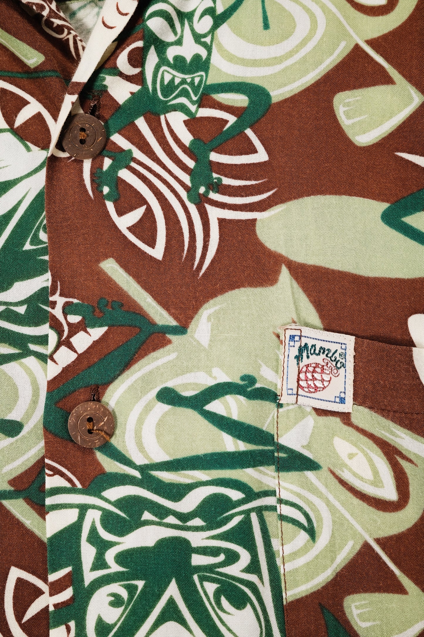 Mark Falls "Golf" Vintage Mambo Loud Shirt (L) 63