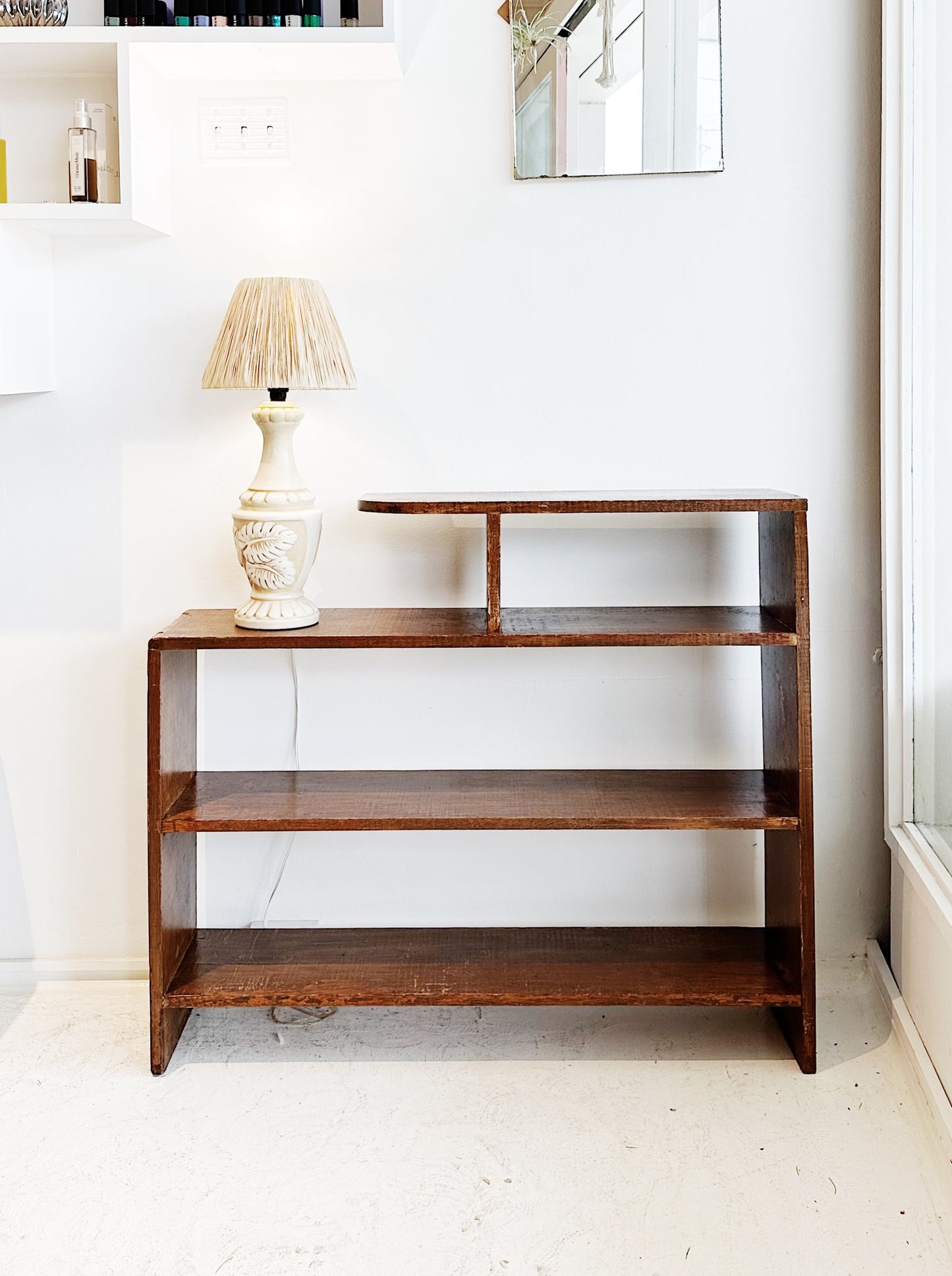 Mid Century Wooden Book Shelves