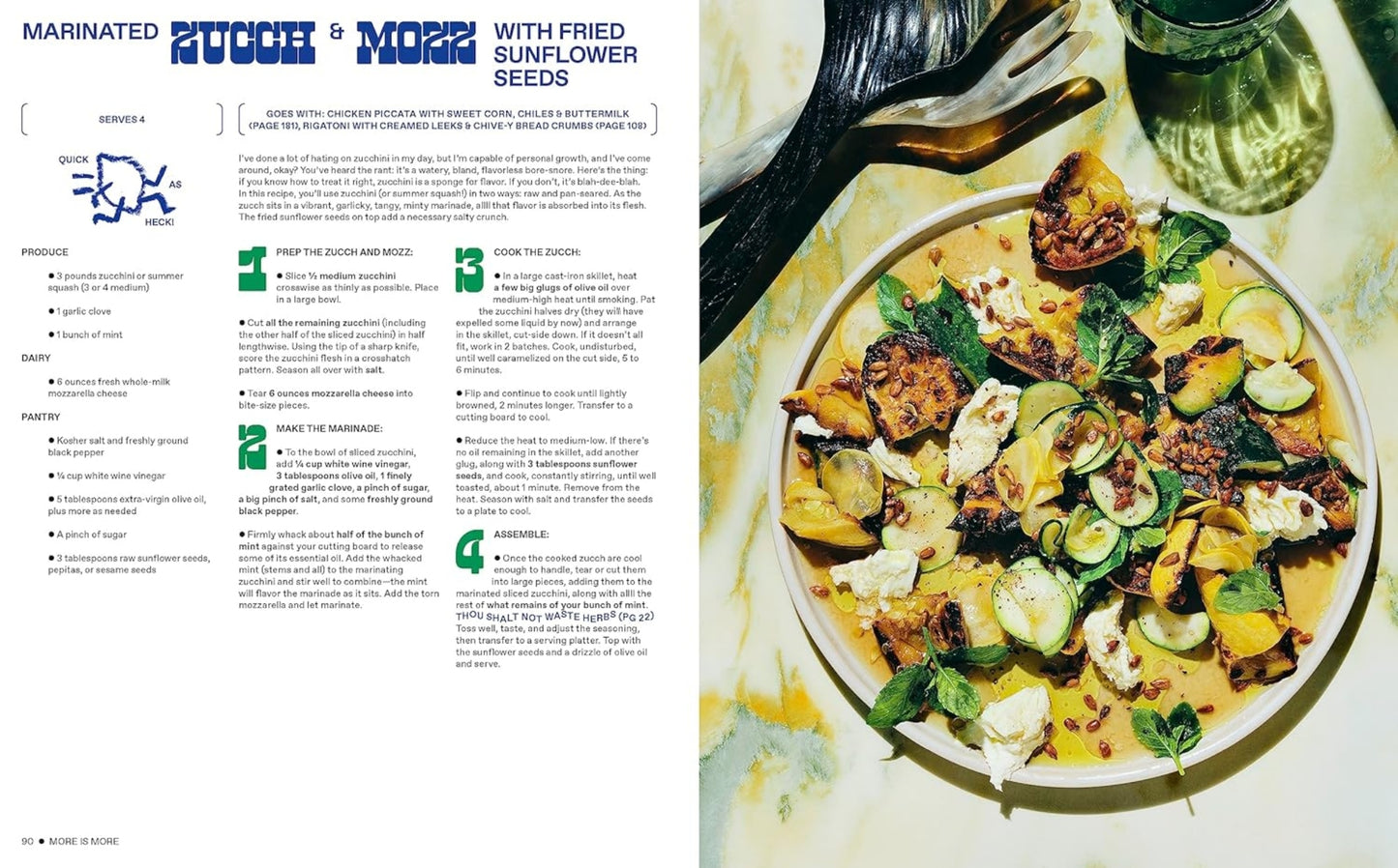 More Is More: Get Loose in the Kitchen / Molly Baz