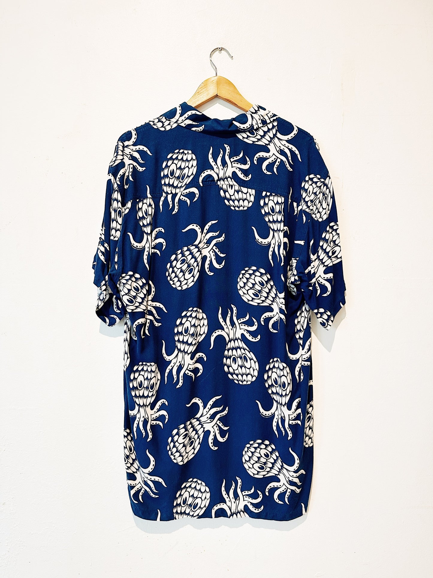 Jim Mitchell Octopus Aloha Vintage Mambo Loud Shirt 75