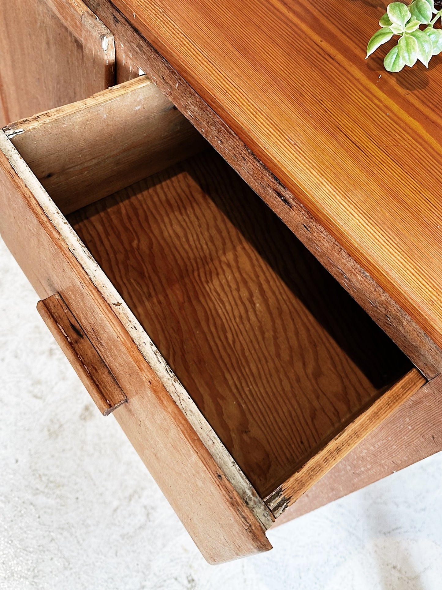 Old English Pine Potters Cupboard