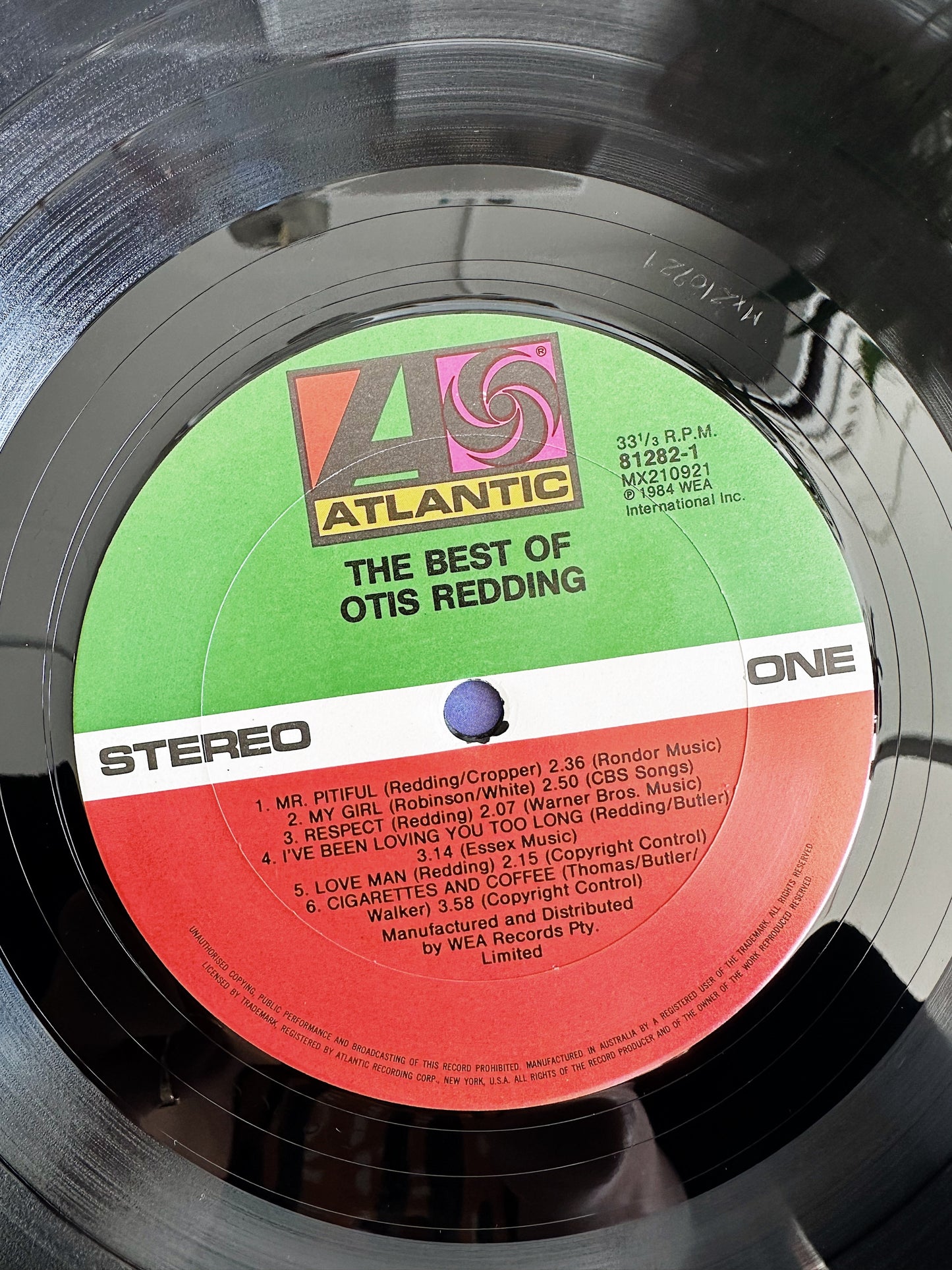 Otis Redding / The Best Of Otis Redding LP