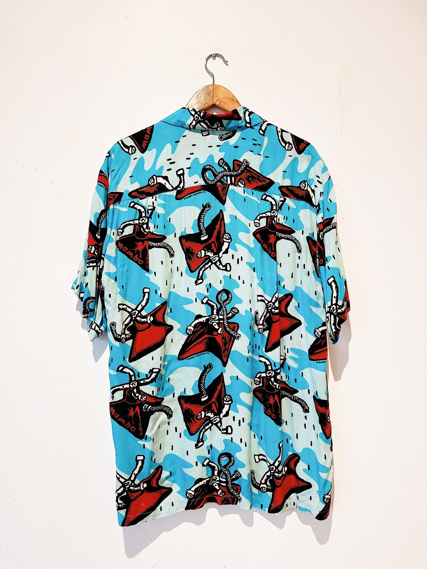 Paul Worstead "Sprinkler" Vintage Mambo Loud Shirt 83