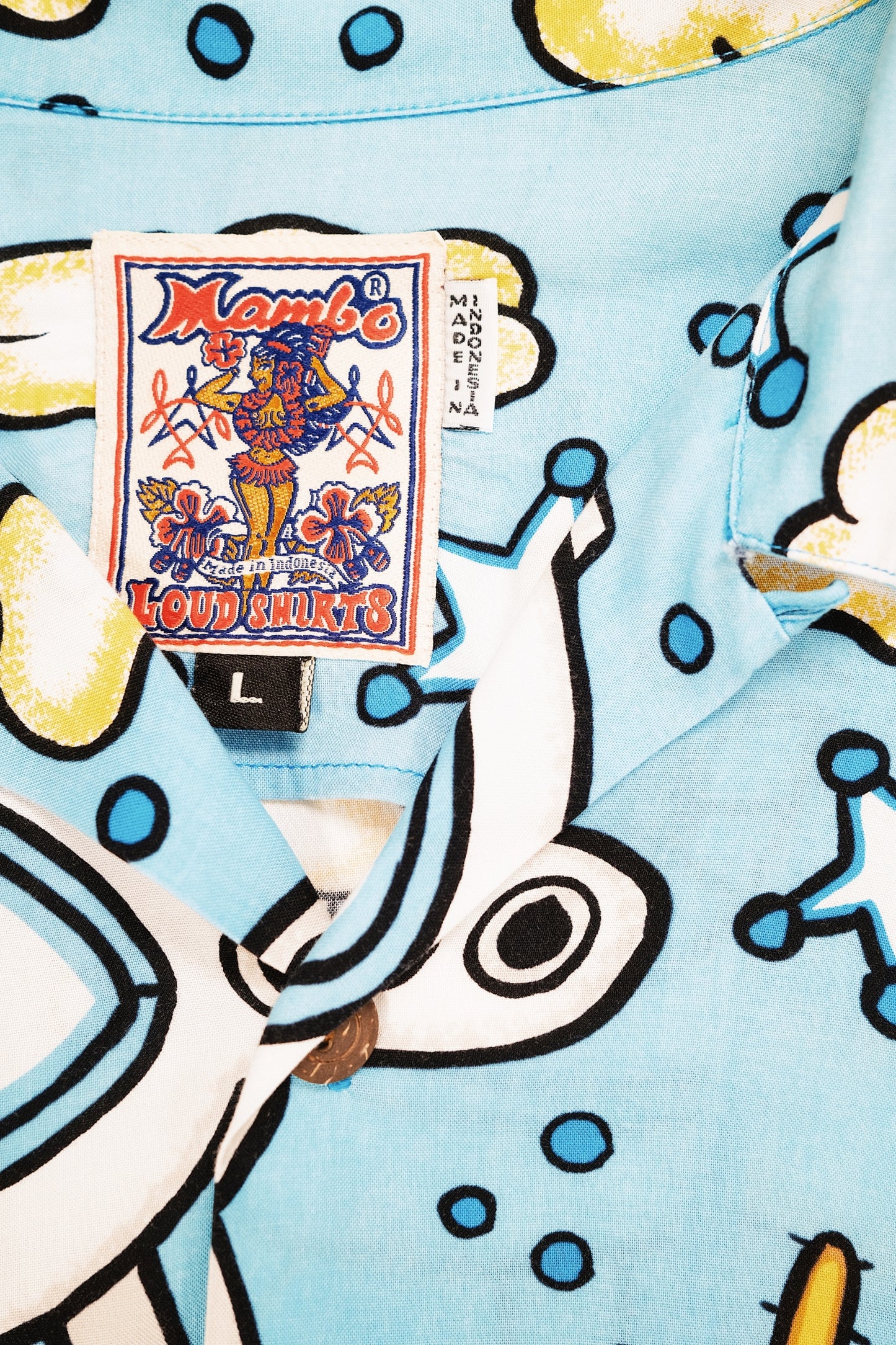 Reg Mombassa "Sheriff Of Nothing" Vintage Mambo Loud Shirt 85