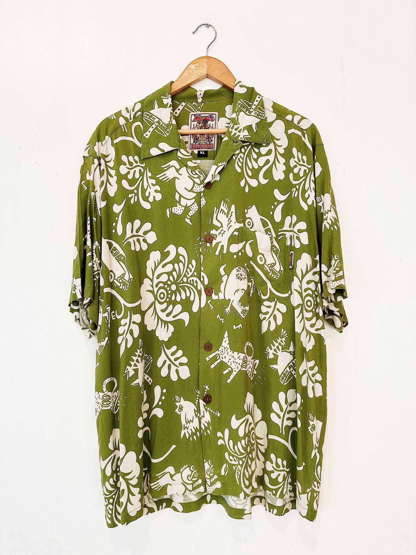 Reg Mombassa "100% Mambo" Vintage Mambo Loud Shirt 55