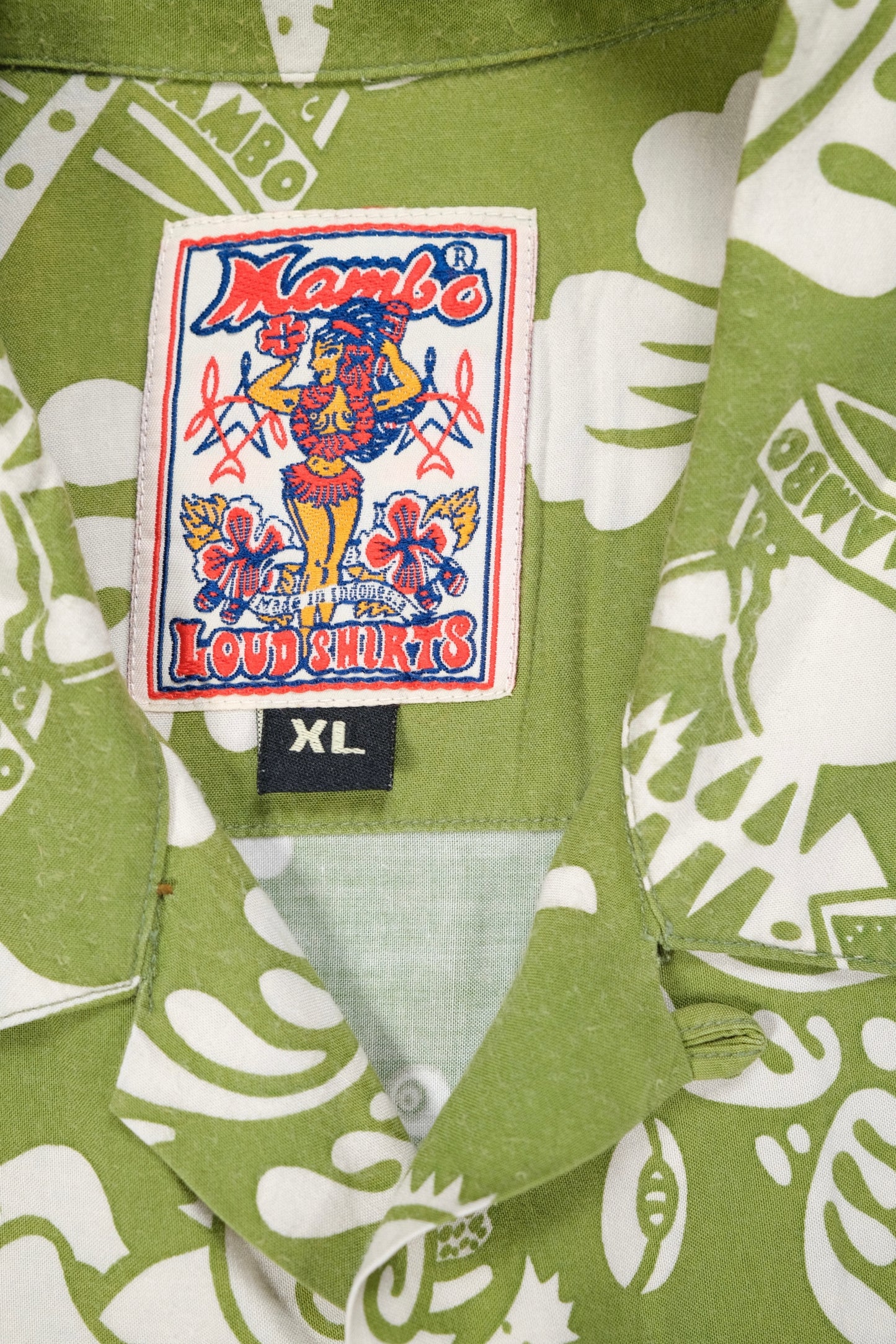 Reg Mombassa "100% Mambo" Vintage Mambo Loud Shirt 55