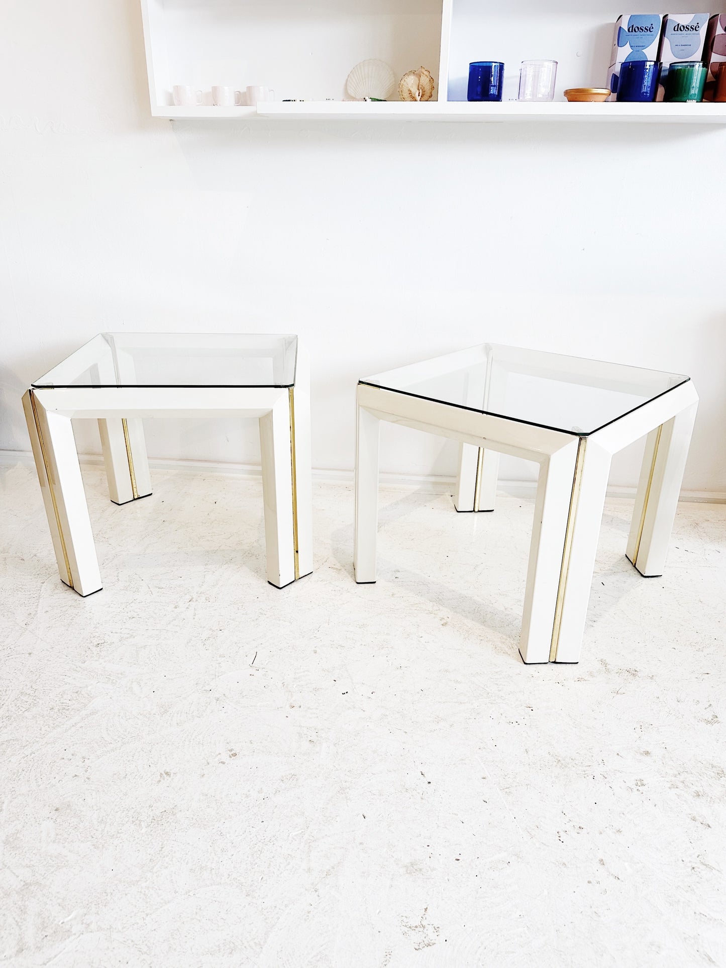 Romeo Rega Style Hollywood Regency Side Table
