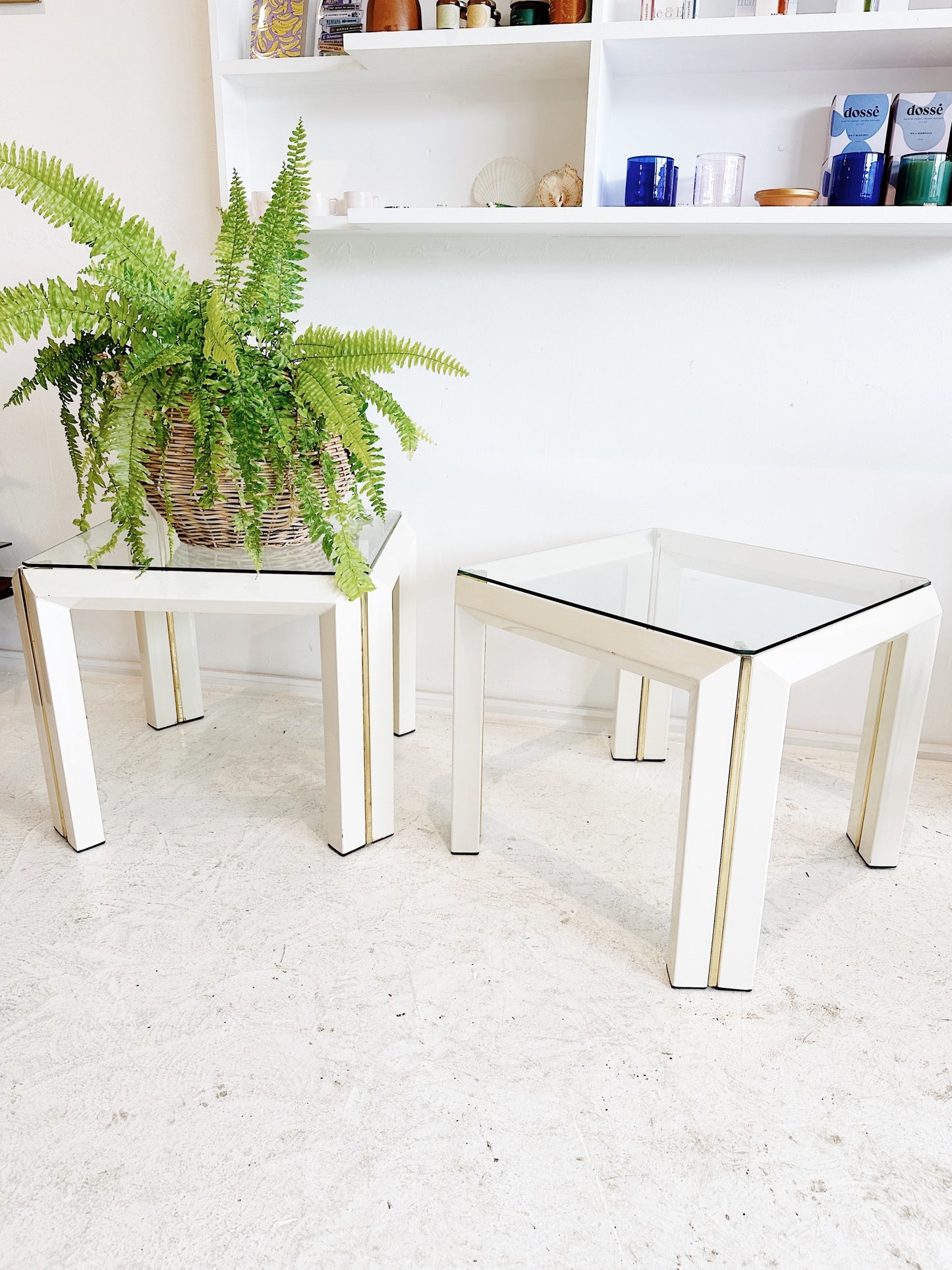 Romeo Rega Style Hollywood Regency Side Table