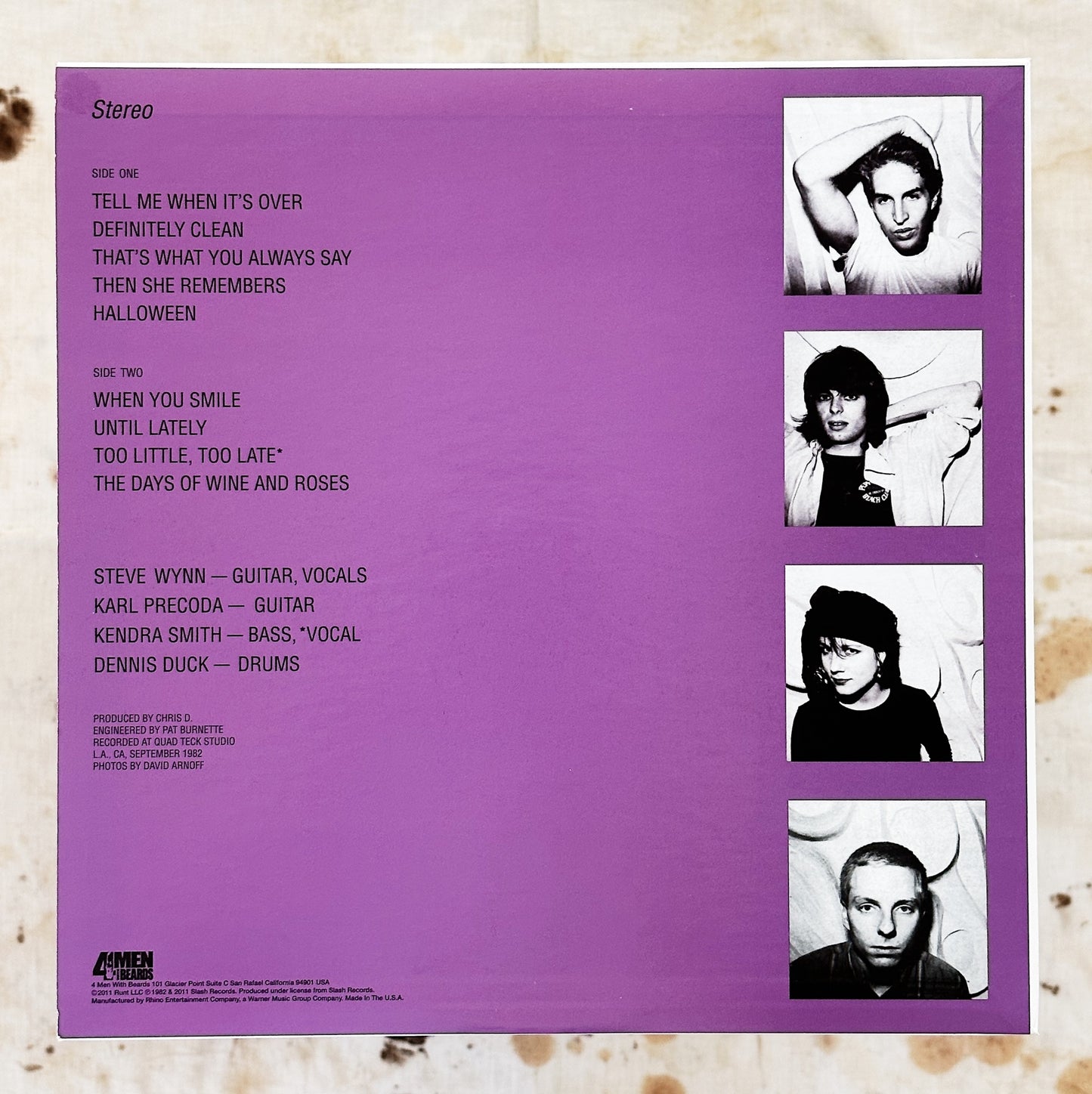 The Dream Syndicate / The Days Of Wine And Roses LP