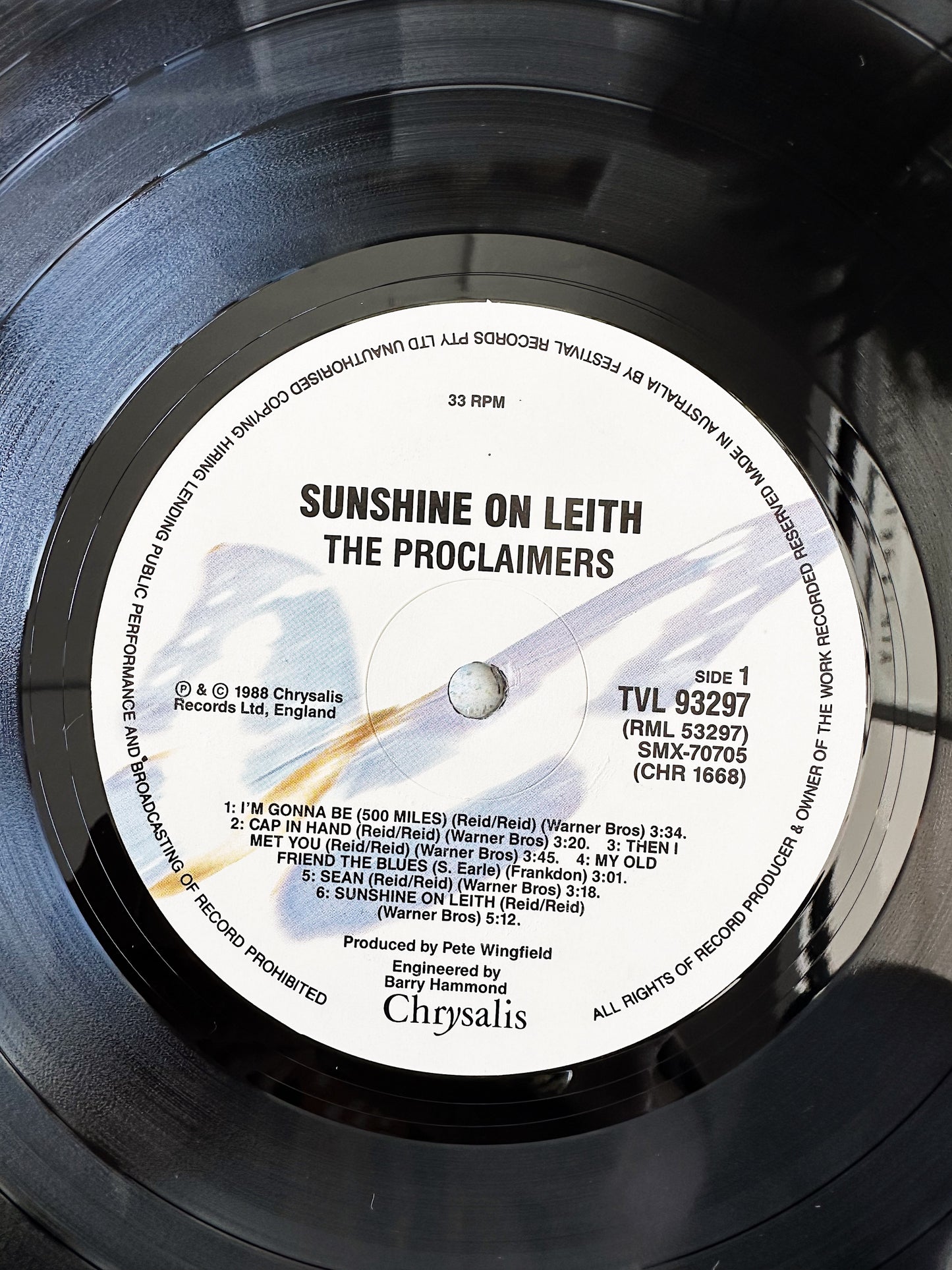 The Proclaimers / Sunshine On Leith LP