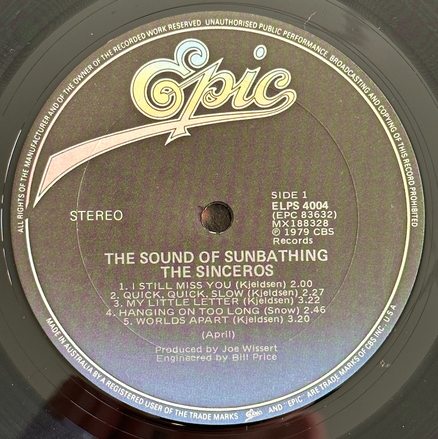The Sinceros / The Sound Of Sunbathing LP