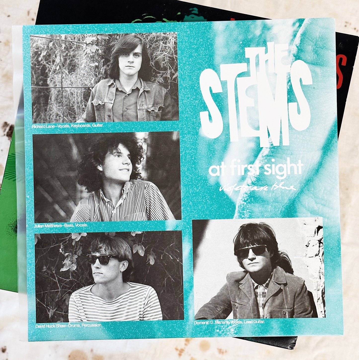 The Stems / At First Sight Violets Are Blue LP