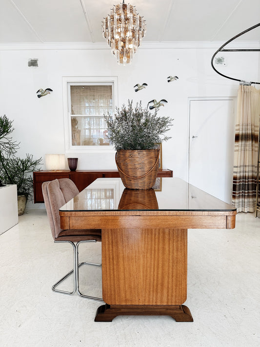 Vintage Art Deco Dining Table