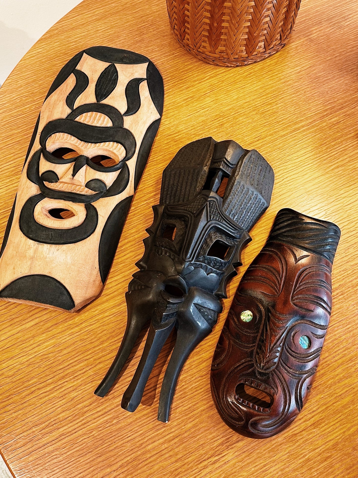 Vintage Folk Art Mask