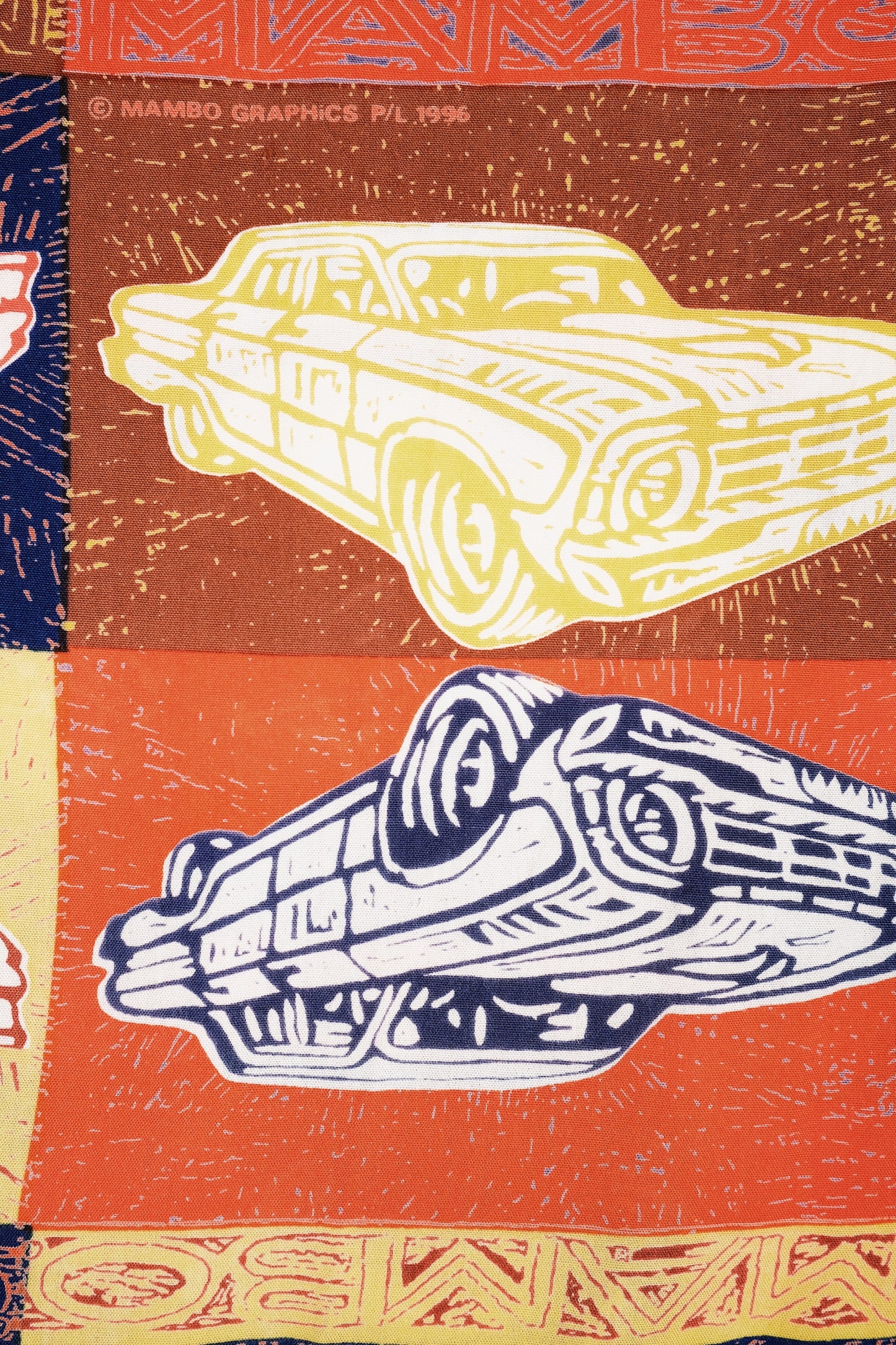 Robert Moore "Six Pack 'O' Sedans" Vintage Mambo Loud Shirt 20
