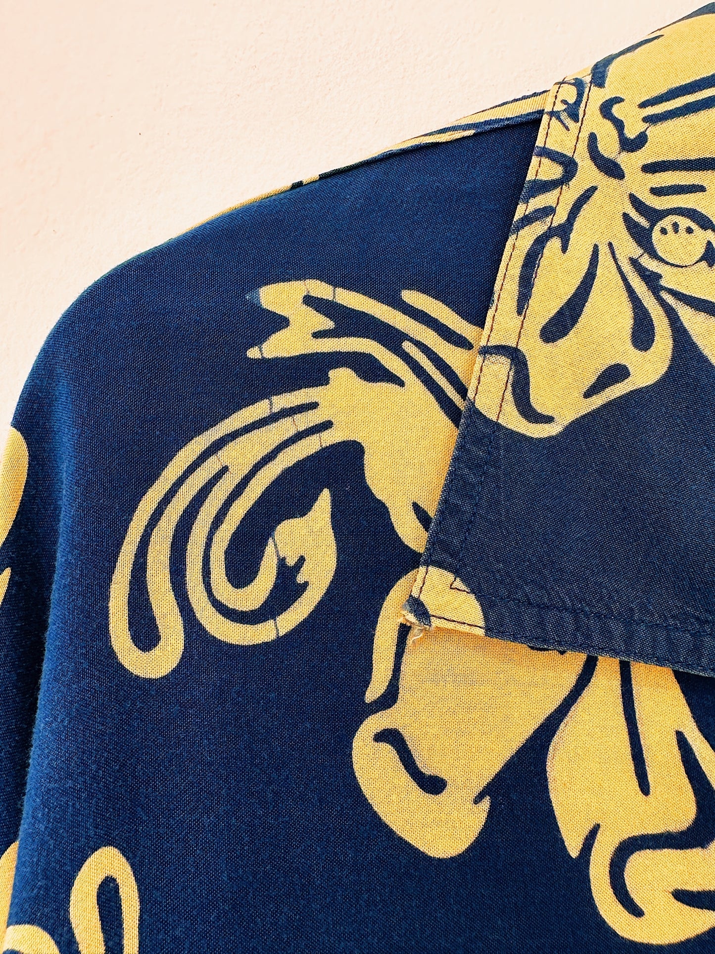 Stephen Bliss "Hyperbiscus" Vintage Mambo Loud Shirt 19
