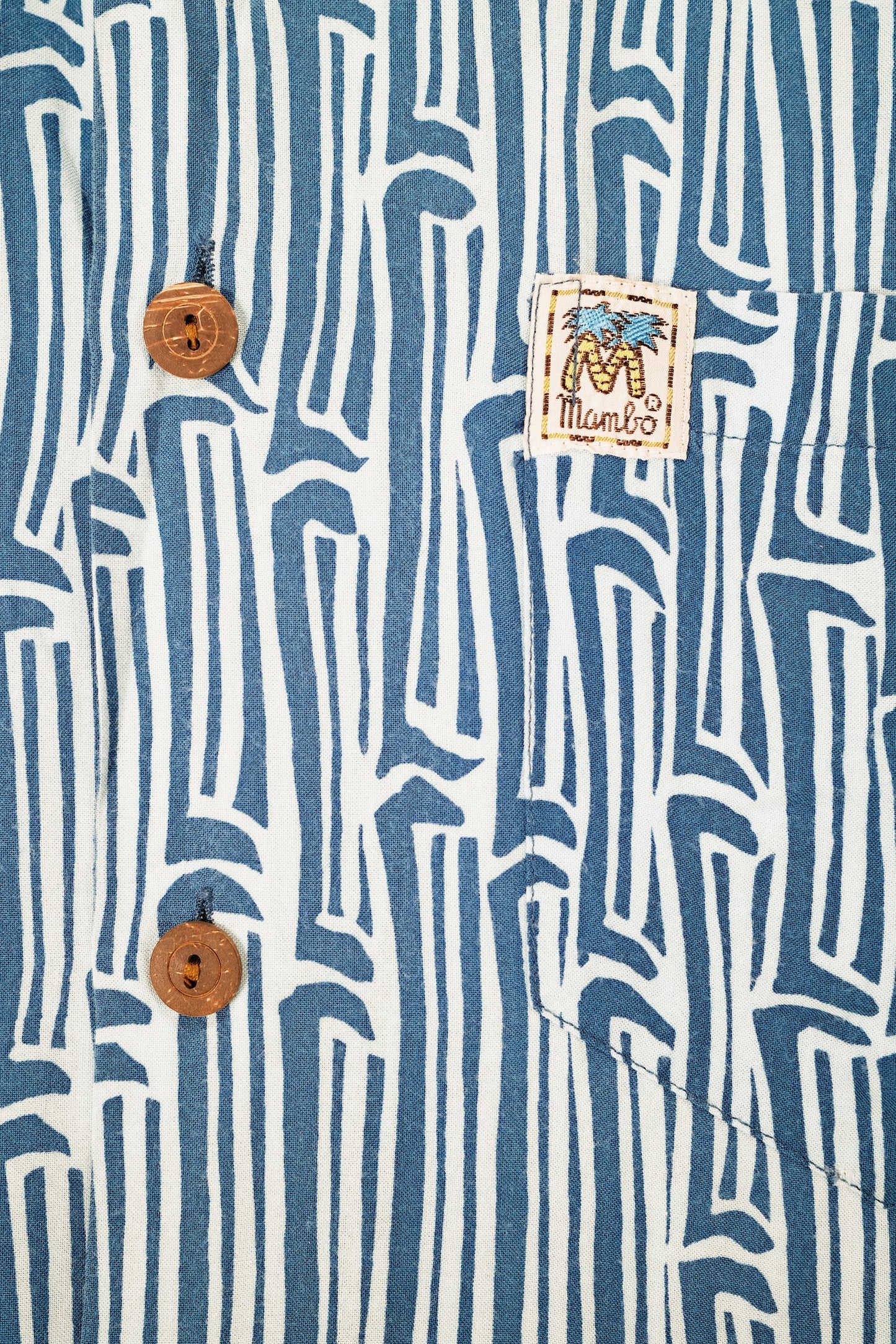 Bruce Goold "Bamboo" Vintage Mambo Loud Shirt 74