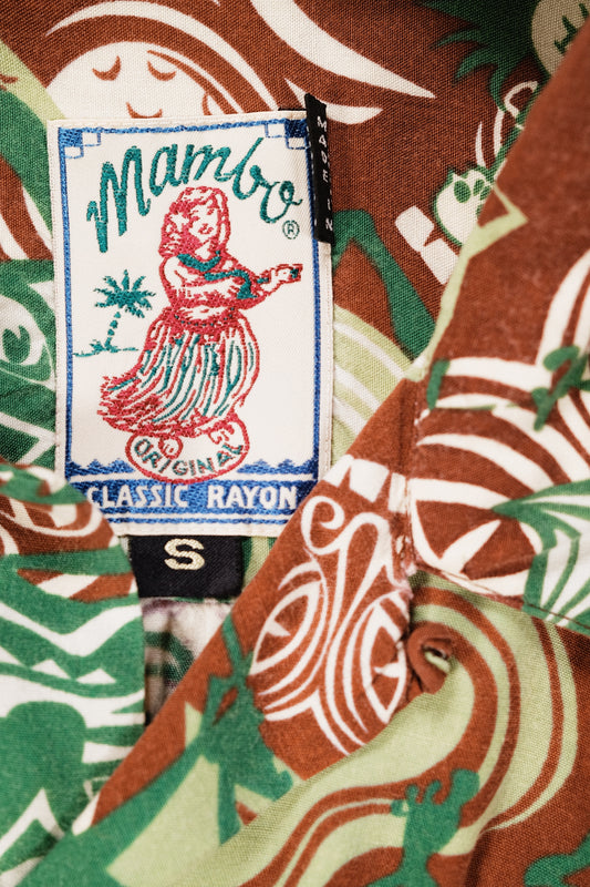 Mark Falls "Golf" Vintage Mambo Loud Shirt (S) 35