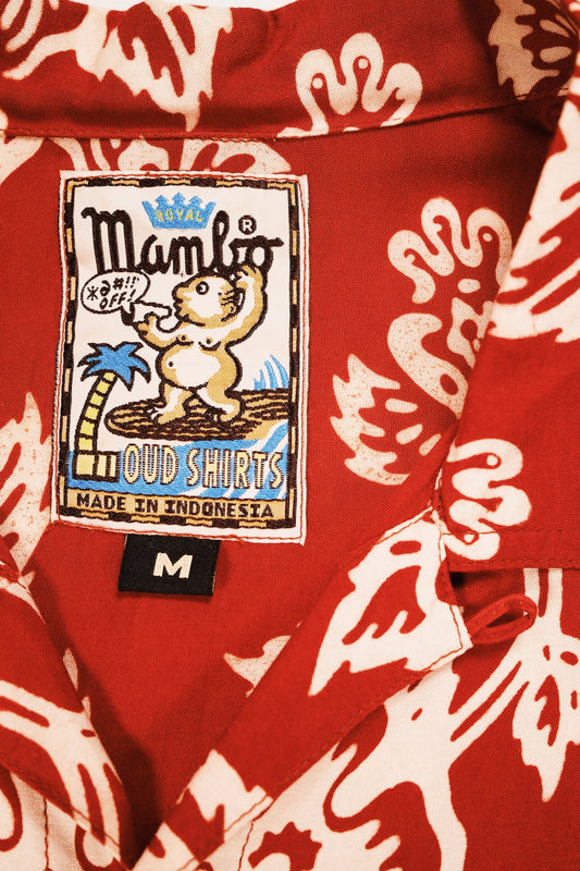 Jim Mitchell "Nude Floral" Vintage Mambo Loud Shirt 81