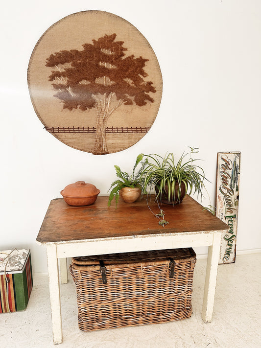 Vintage Meher "Tree Of Life" Wall Hanging