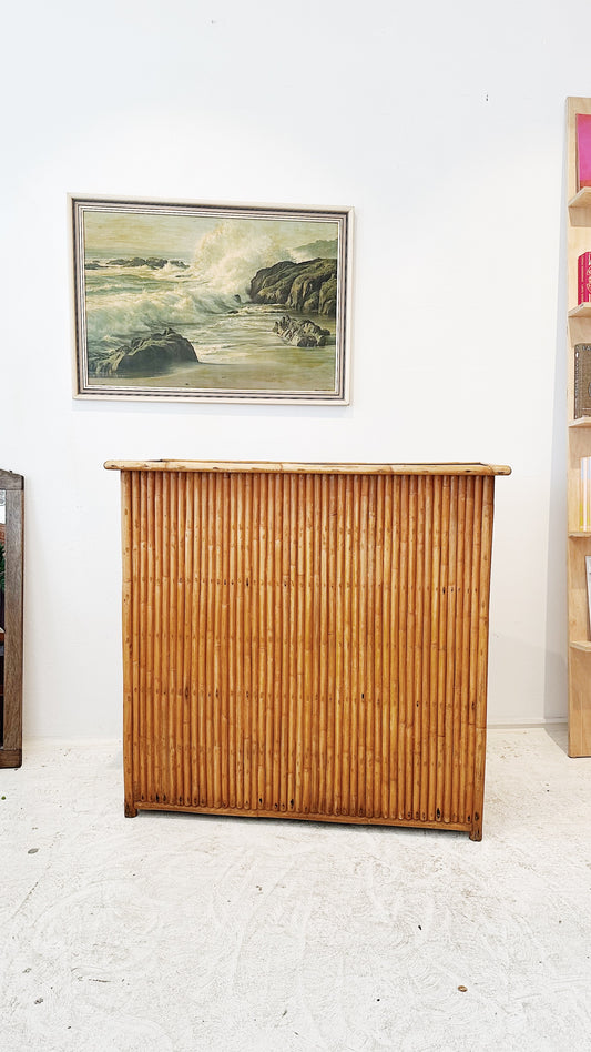 Vintage Rattan Tiki Bar