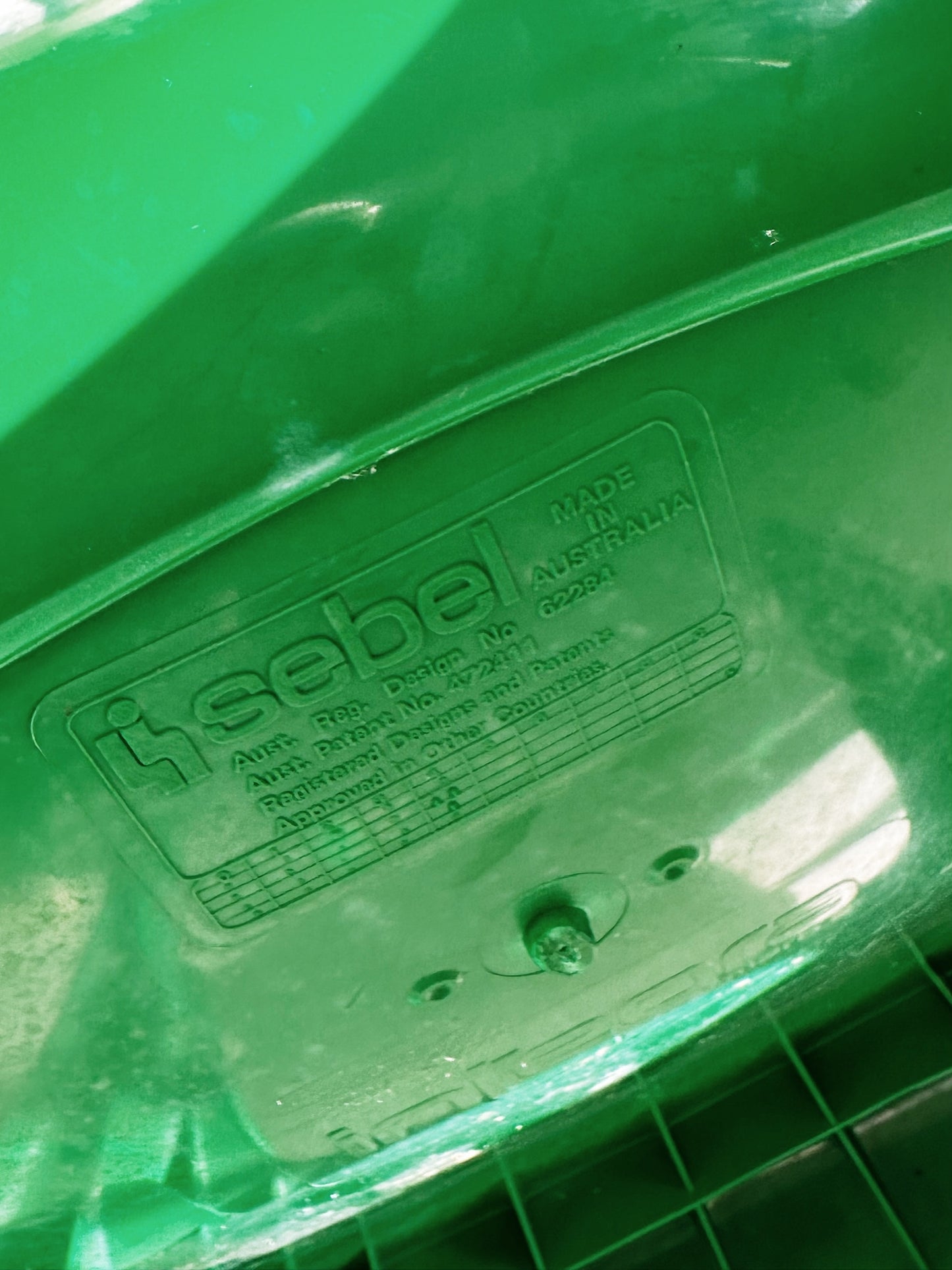70s Vintage Sebel Grass Green "Integra" Chair / 4 AVAILABLE