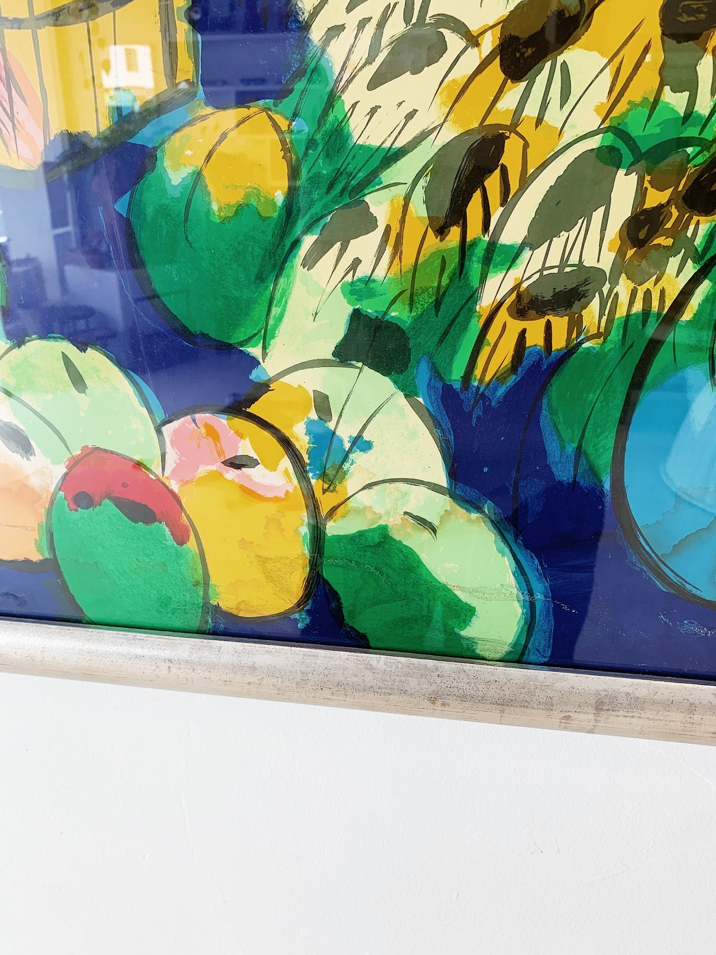 Walasse Ting "Eternity" 1985 Framed Serigraph