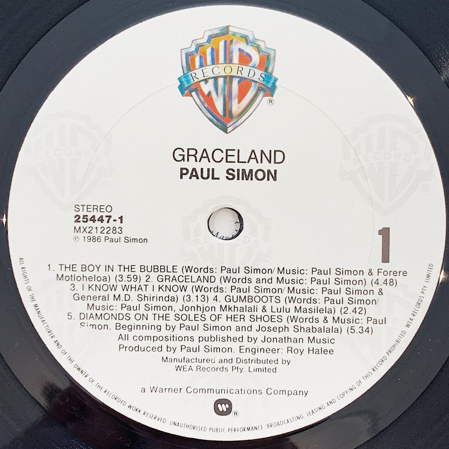Paul Simon / Graceland LP