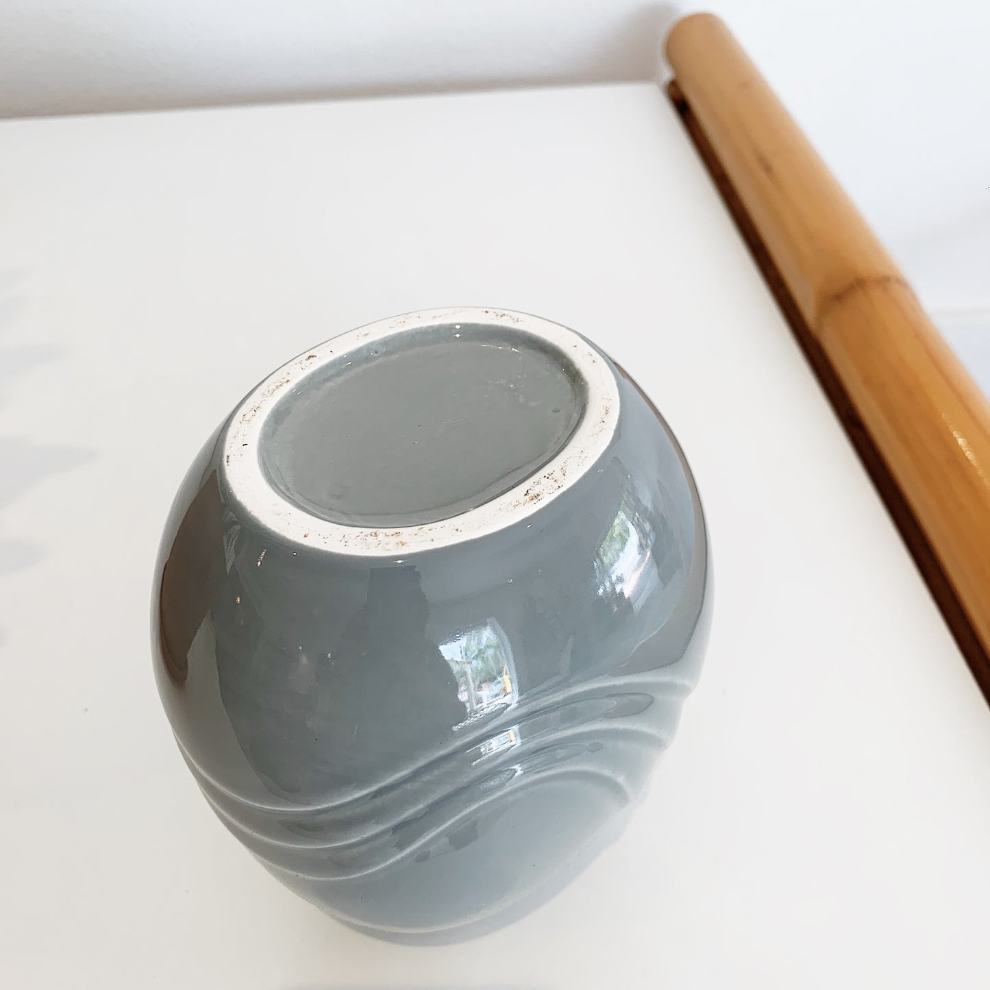 80s Vintage Art Deco Style Vase