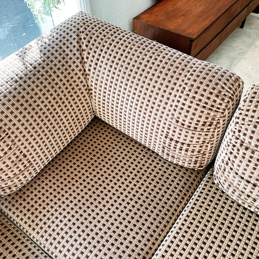 Parker Furniture Chocolate Waffle Modular Lounge Suite