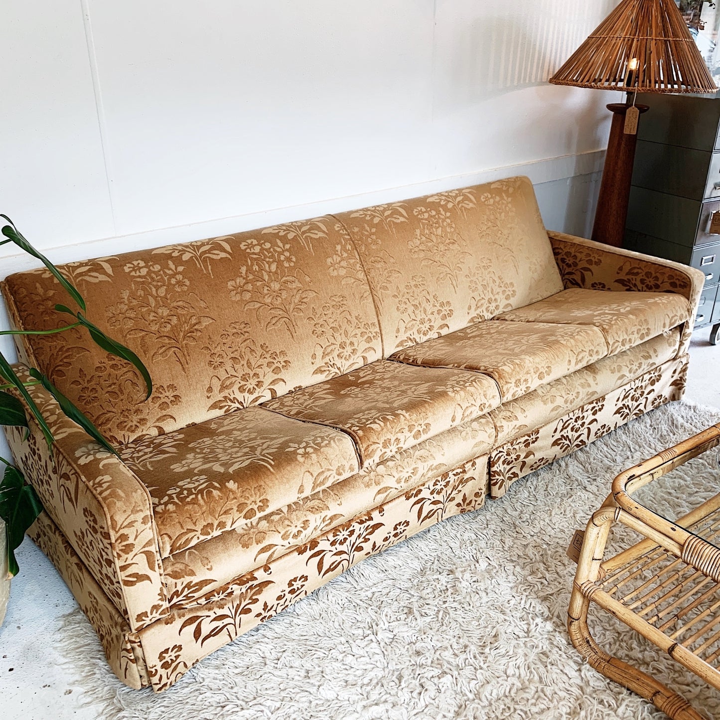 Parker Furniture Hollywood Regency Velvet Lounge Suite
