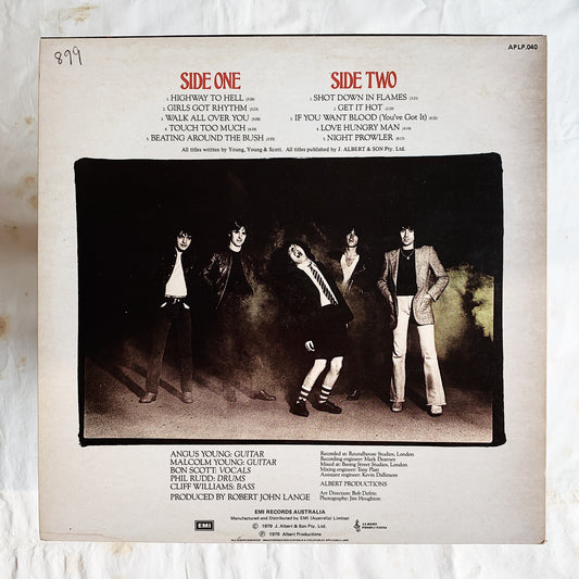 AC/DC / Highway to Hell LP