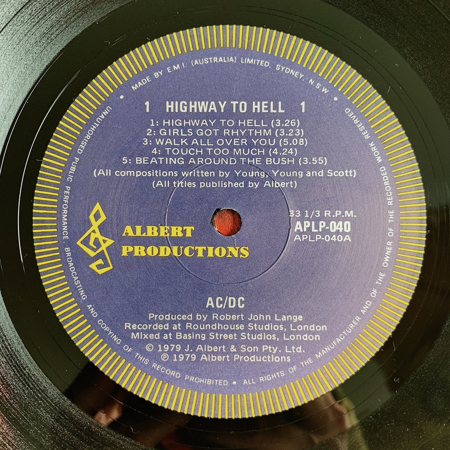 AC/DC / Highway to Hell LP