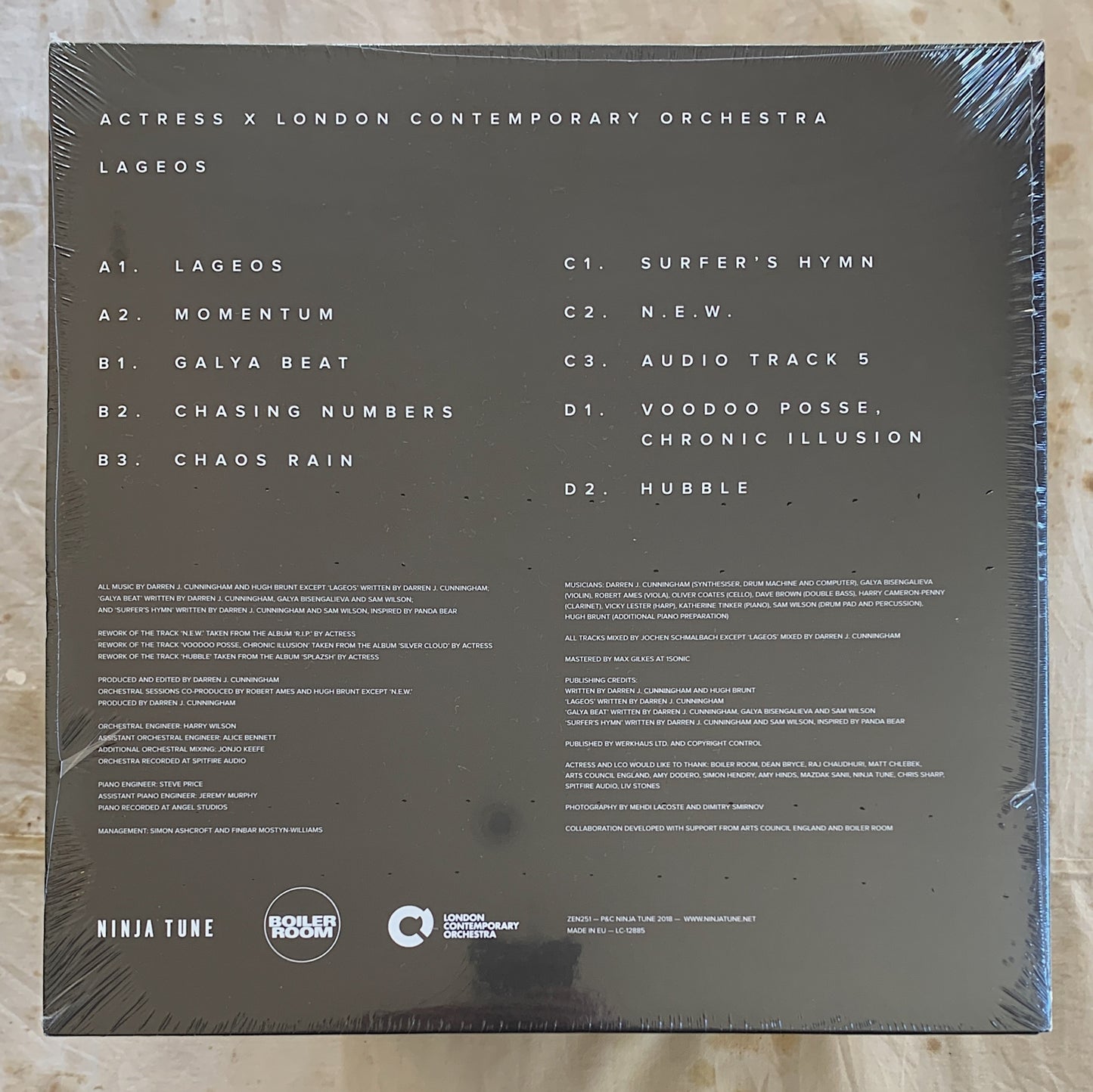 Actress X LCO / Lageos 2LP