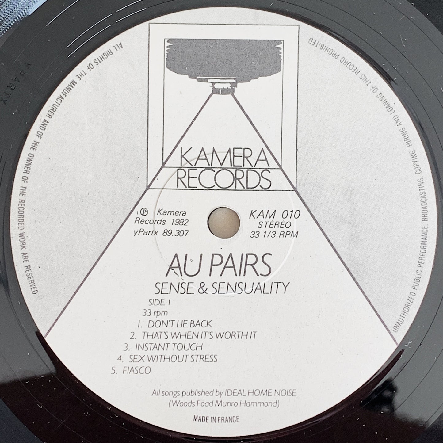 Au Pairs / Sense And Sensuality LP