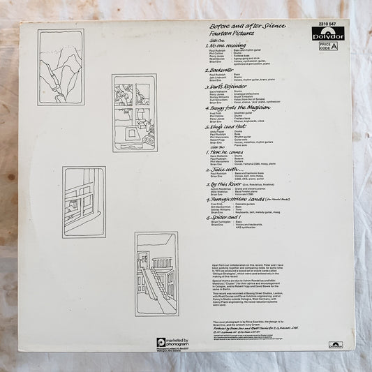 Brian Eno / Before and After Science LP