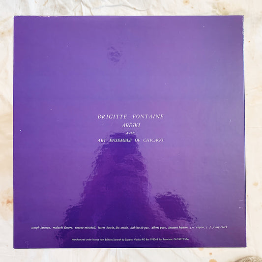 Brigitte Fontaine / Comme à la Radio LP