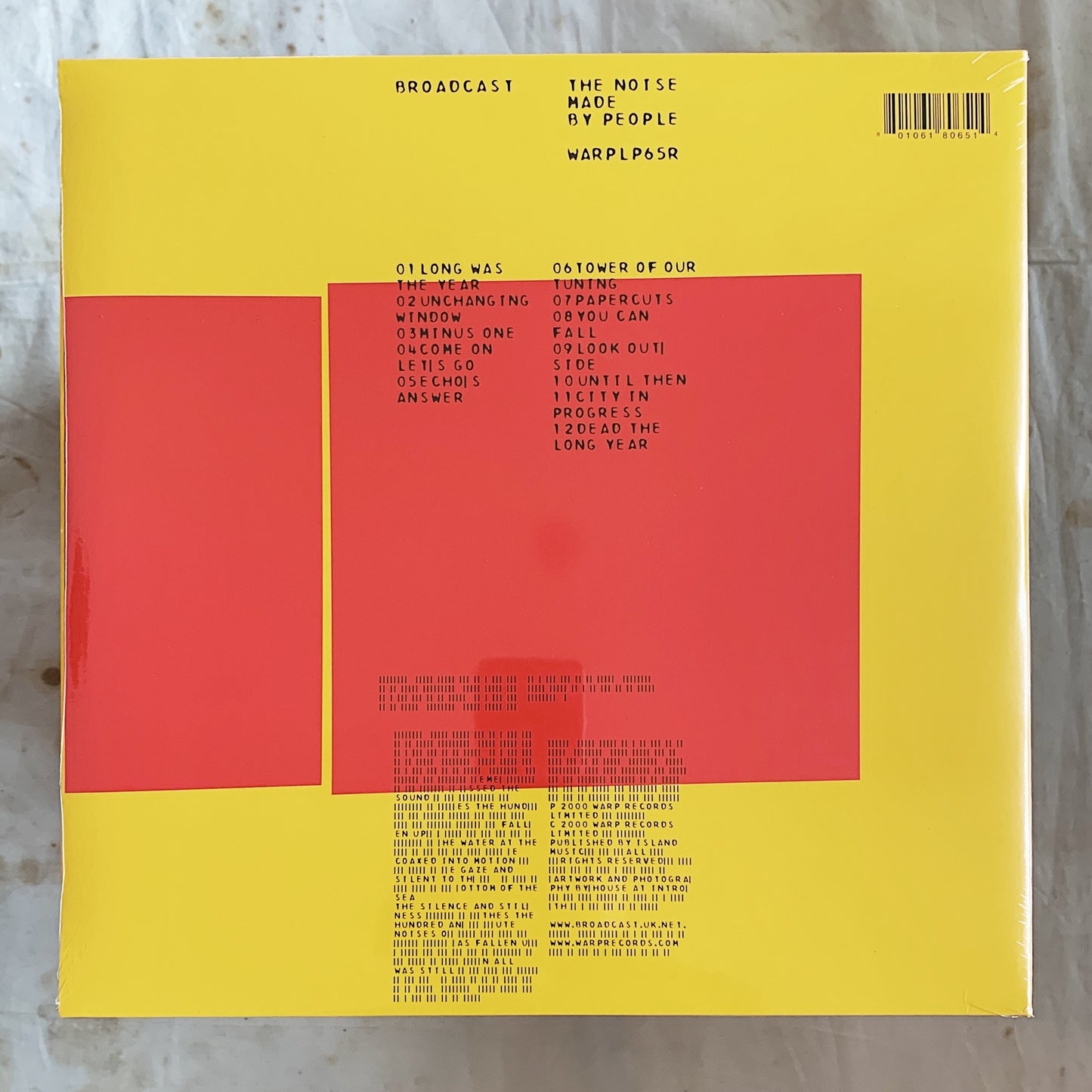 Broadcast / The Noise Made By People LP