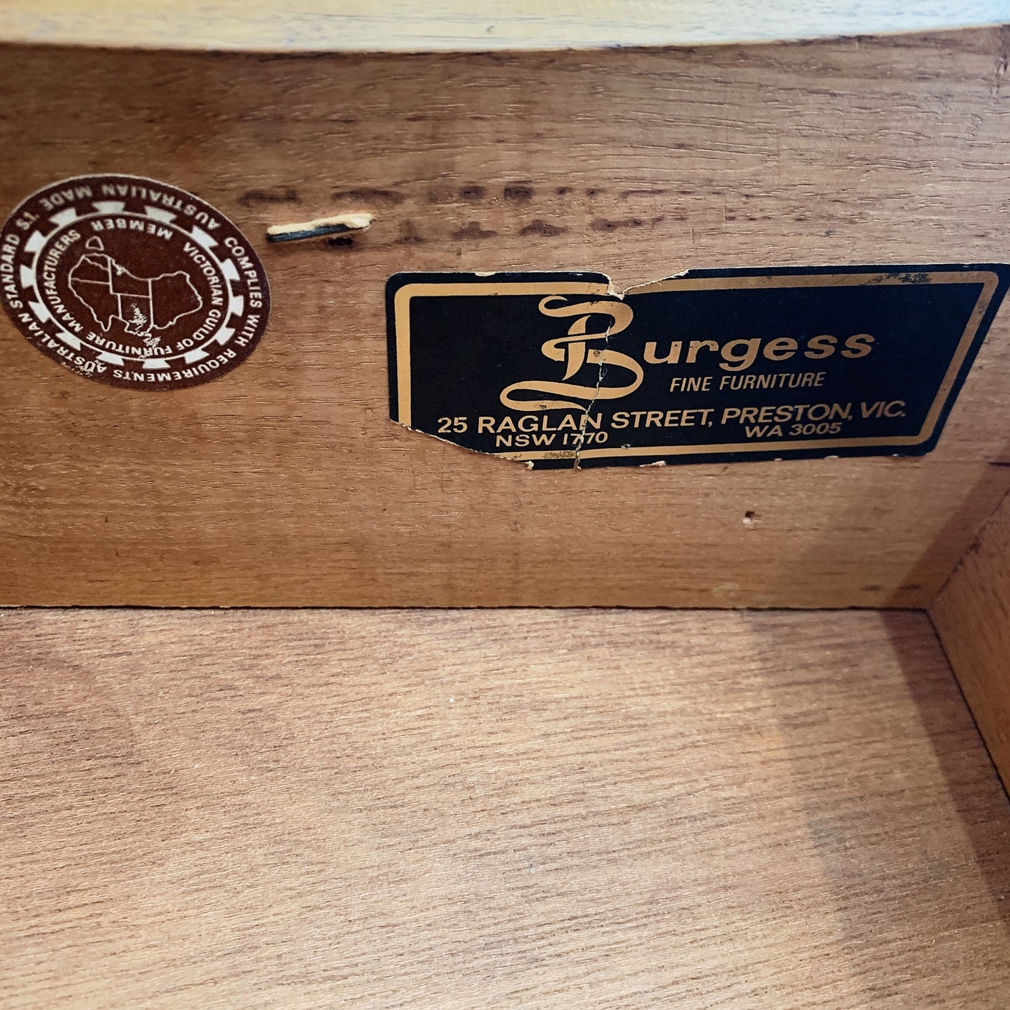 Burgess Fine Furniture Teak Sideboard
