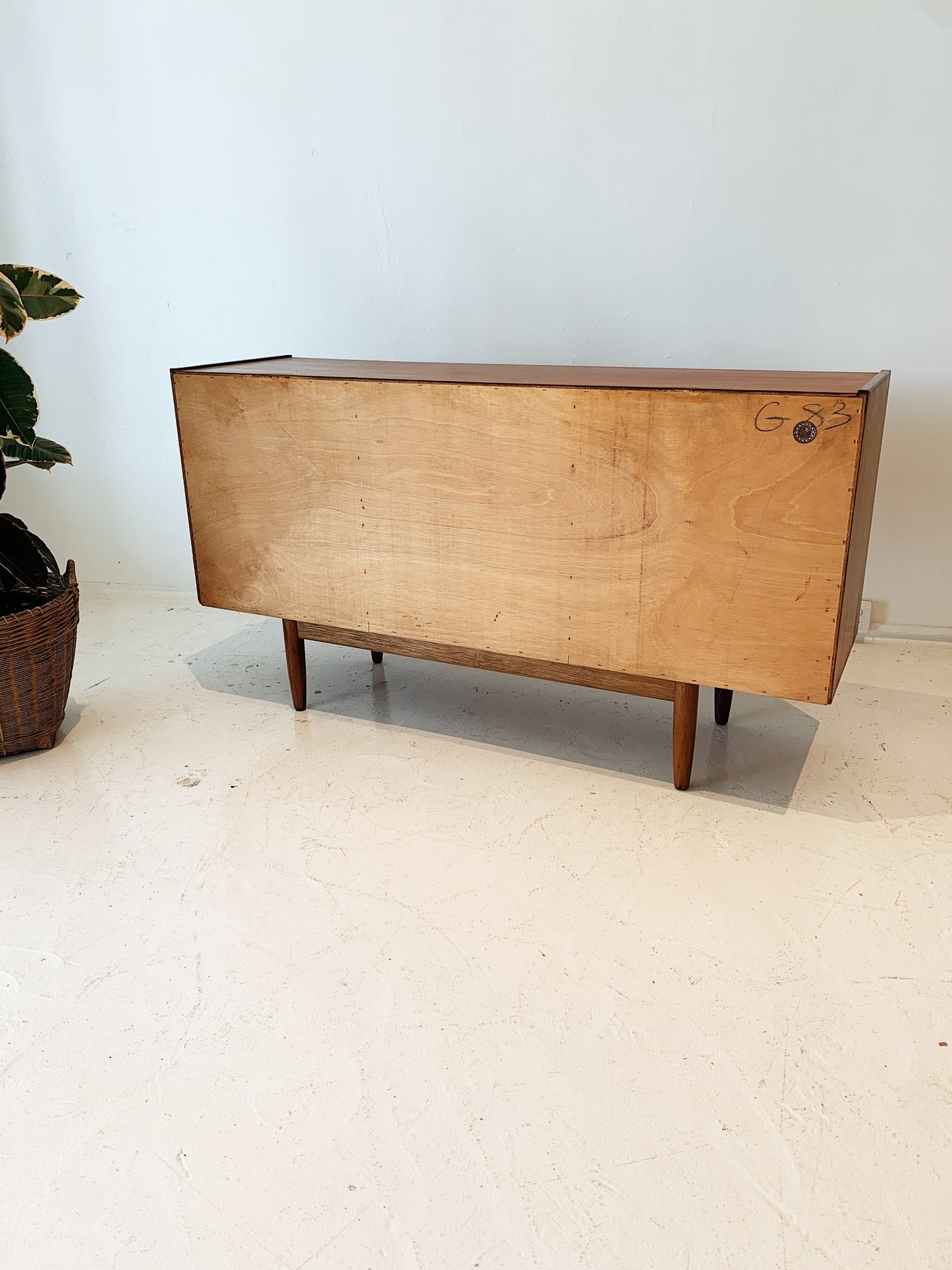 Mid Century Toffee Teak Sideboard