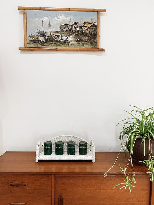 Cane Spice Rack