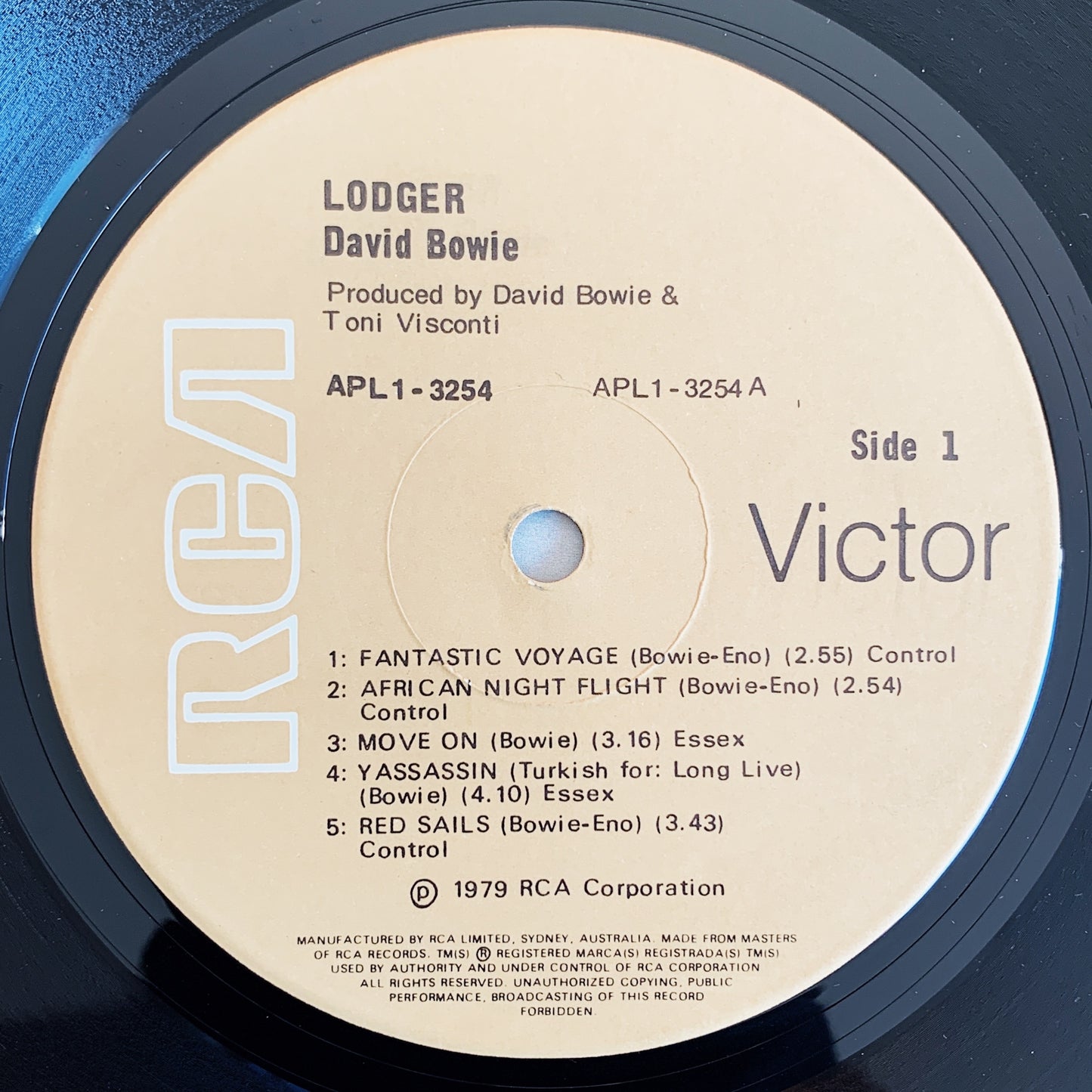 David Bowie / Lodger LP
