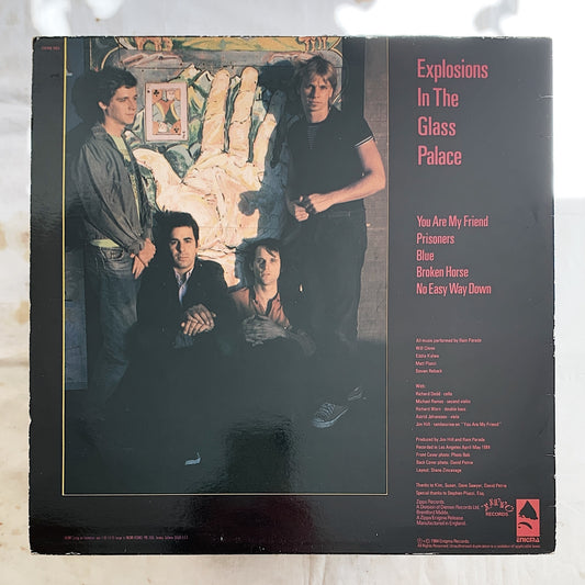 Rain Parade / Explosions In The Glass Palace LP