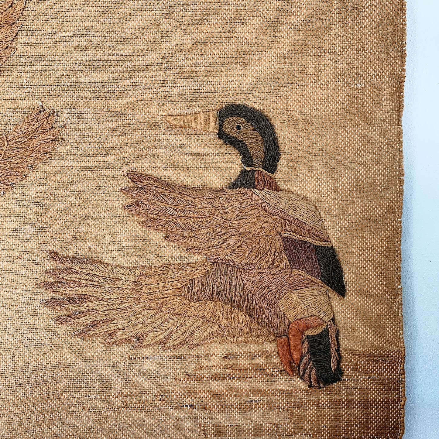 Flying Ducks Meher Jute Wall Hanging