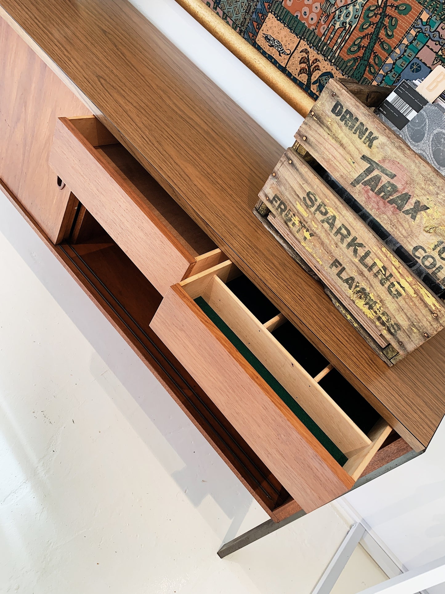 Framac Mid-Century Industrial Sideboard