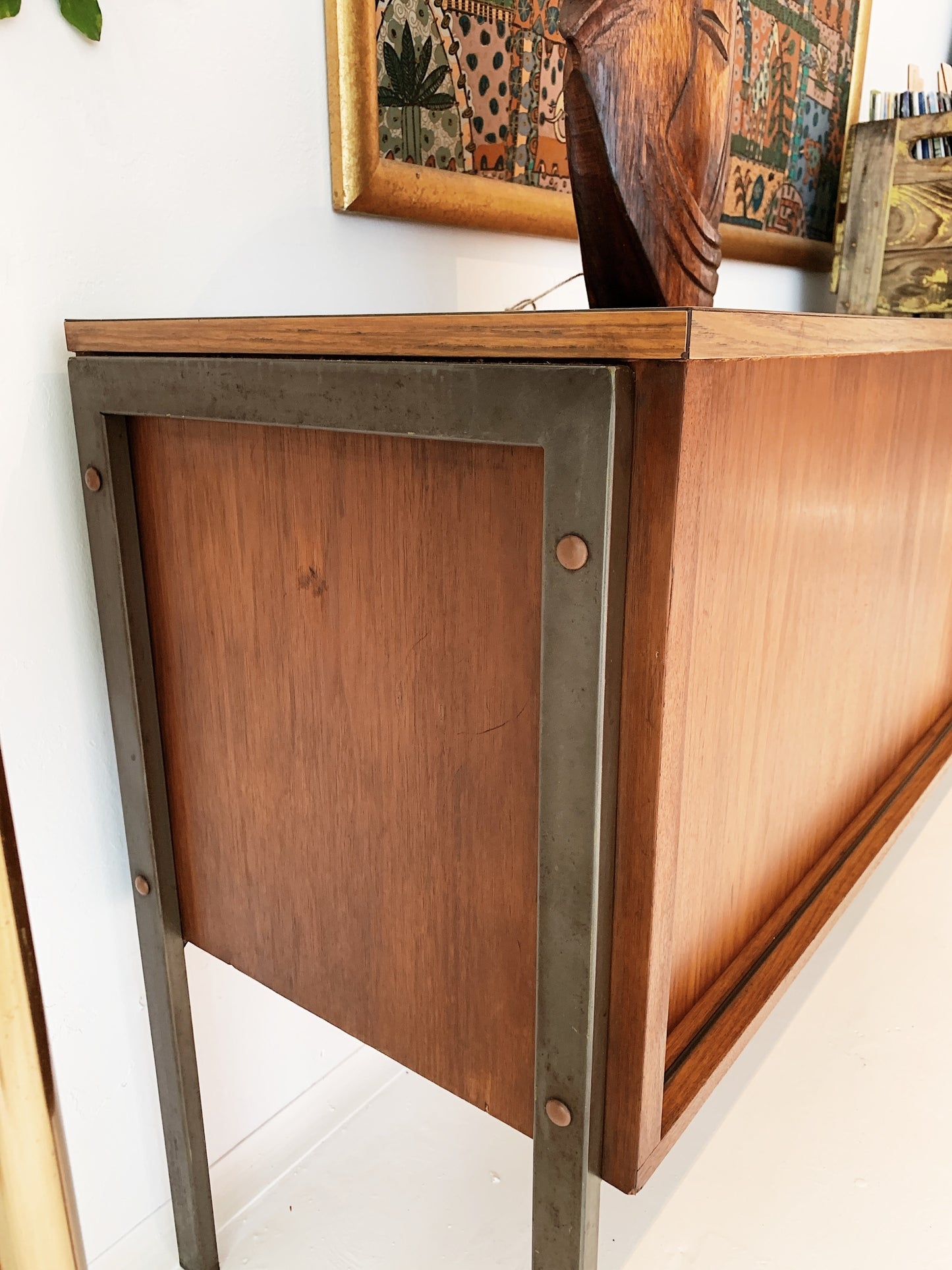 Framac Mid-Century Industrial Sideboard
